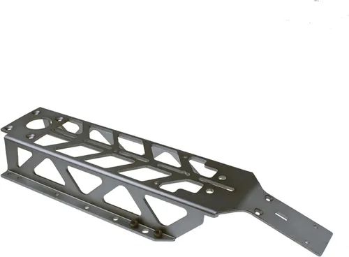 Vista 3 de Chasis principal de aleación Lightened fit 1/5 HPI ROVAN KM Baja RV KM 5B 5T 5SC (gris)