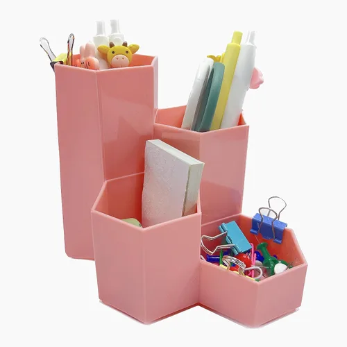 Vista 12 de Portalápices para organizador de escritorio, lindo soporte para bolígrafos, suministros de escritorio de oficina y accesorios para escritorio
