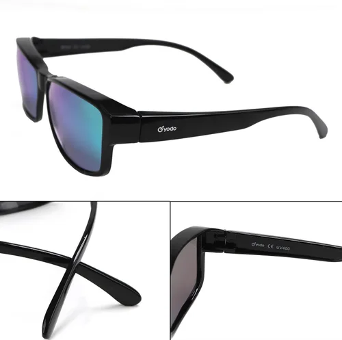 Vista 4 de yodo Gafas de sol ajustadas con lentes polarizadas para hombres y mujeres