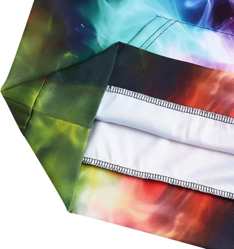 Vista 5 de AIDEAONE - Sudadera con capucha para niños y niñas de 6 a 16 años con estampado 3D y bolsillo, estilo casual