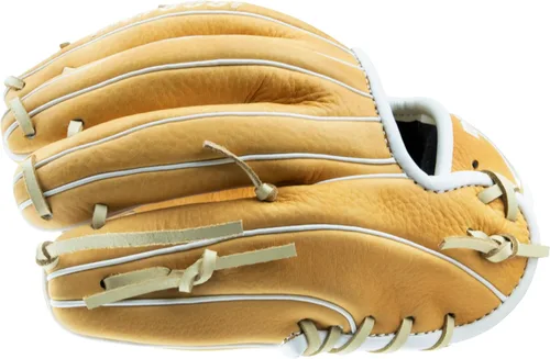 Vista 4 de Marucci Acadia M Type V2 Guante de Receptor de Béisbol Juvenil, 32 pulgadas, Beige