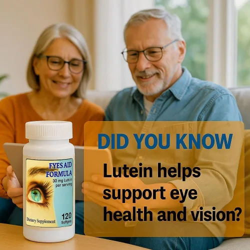 Vista 5 de Nu-Health Eye Aid Formula – 120 cápsulas blandas Fórmula de salud ocular con vitaminas para los ojos