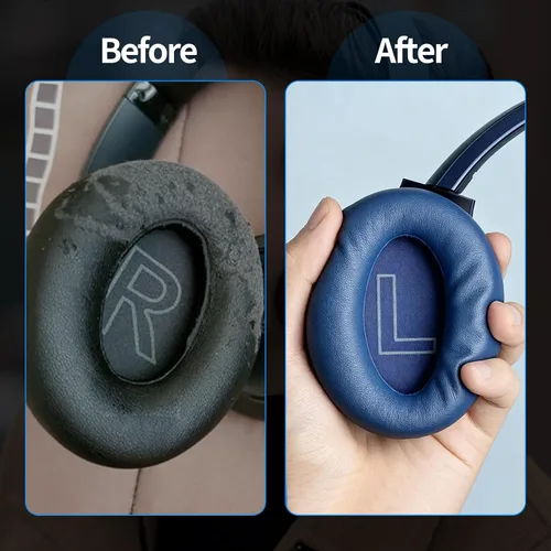 Vista 7 de Anker Life Q20 / Q20 BT - Almohadillas de repuesto para auriculares (azul)