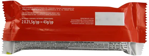 Vista 4 de Ferrero Kinder Bueno paquete de 5 unidades 5x43g/5x1.5oz