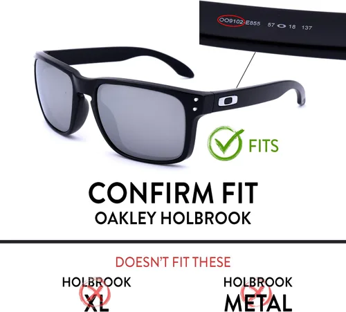 Vista 2 de Apex Lenses Lentes de repuesto polarizadas PRO para gafas de sol Oakley Holbrook OO9102