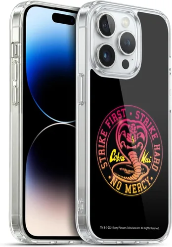 Vista 125 de Head Case Designs Funda de gel suave con licencia oficial de Cobra Kai Eagle Fang Logo Key Art compatible con Apple iPhone 7 Plus/iPhone 8 Plus