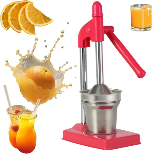 Vista 7 de Cast Iron Juicer, Cast Iron Juicer Hand Press, Heavy Duty Hand Press Juice Extractor for Fresh Lemonade Orange Juice, Home and Kitchen Essentials