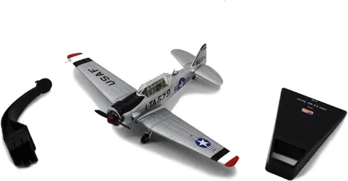 Vista 3 de TECKEEN 1:72 Aleación USA 1953 T6 LT-6G Modelo de avión Modelo de Aviación Modelo de Aviación Modelo de Exposición de Ciencias de la Aviación