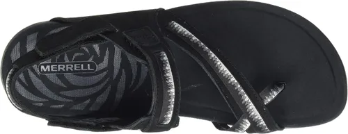 Vista 5 de Merrell Terran 3 Cush Convert Post - Sandalias para mujer, parte superior de piel nobuck y cierre de velcro ajustable