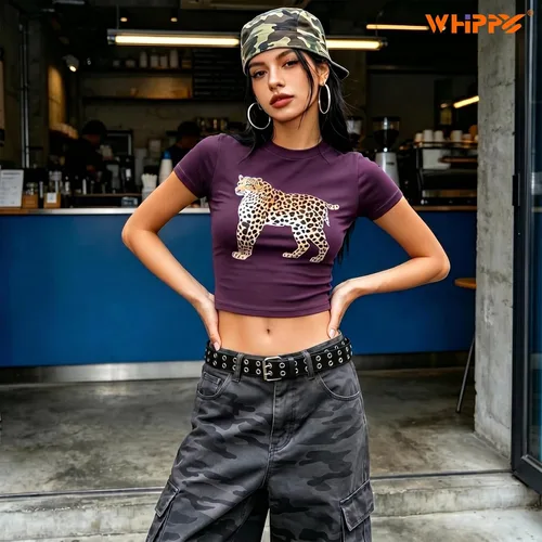Vista 2 de WHIPPY Double Grommet Belt for Women Men PU Leather Double Prong Buckle Vintage Punk Rock Jeans Belts with Chain A-Negro