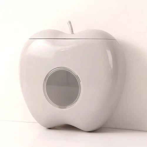Vista 2 de Dispensador de caja de almacenamiento de plástico – Organizador de mangas de bolsa de almacenamiento para almacenamiento de alimentos frescos