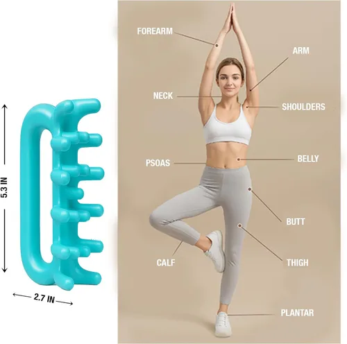 Vista 5 de Herramienta de masaje fascia, herramientas de masaje de punto de activación, anti blaster, herramienta de masajeador de celulitis, herramienta