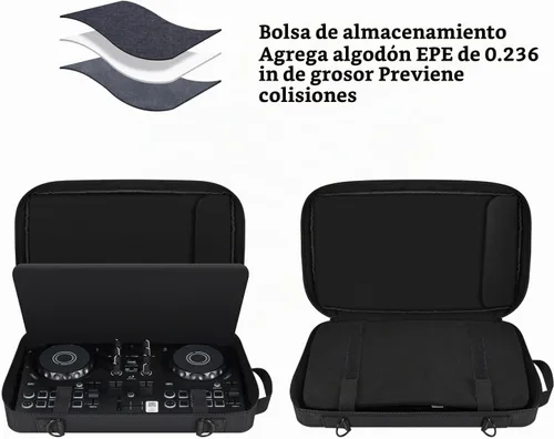 Vista 5 de Funda para controlador de DJ para DDJ-FLX2/Pioneer DDJ-200, bolsa de viaje