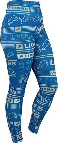 Vista 67 de Zubaz NFL Mallas para mujer de longitud completa de cintura alta básica 1.0