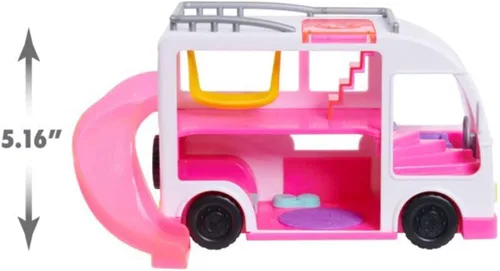Vista 2 de Barbie Deluxe Pet Camper Set de 3 años en adelante