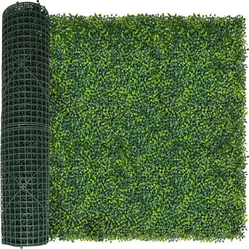 Vista 13 de ODTORY - Telón de fondo de césped artificial para pared, 10 x 10 pulgadas, 6P (4.2 pies cuadrados)