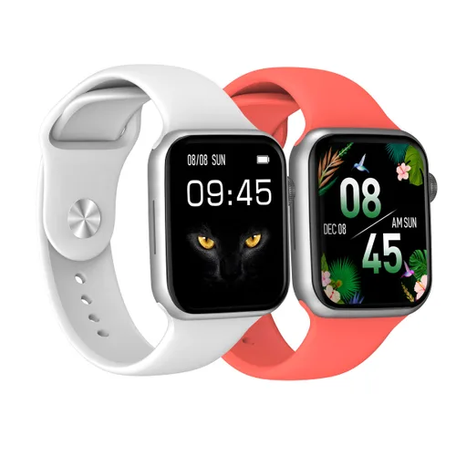 Vista 2 de Smartwatch DCU COLORFUL 2 Blanco Plateado