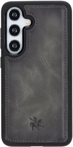 Vista 43 de VENITO Lucca - Funda para Samsung Galaxy Z Flip 6, hecha a mano, máxima protección con piel de grano completo, funda de alta calidad para Samsung