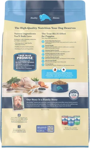 Vista 2 de Blue Buffalo - Alimento seco Life Protection Formula de pollo para cachorros, 15 libras