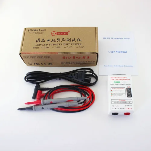 Vista 4 de Probador de retroiluminación de lámpara y TV para todas las luces LED Salida de reparación 0-320V