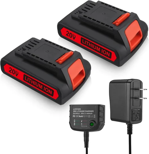 Vista 8 de LBXR20 20V 4.0Ah Reemplazo para batería de litio Black and Decker 20V LB20 LBX20 LBXR20-OPE LBXR2020-OPE LB2X4020-OPE LBXR20B-2 LST220 LST300