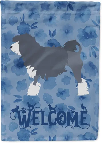 Vista 65 de Caroline's Treasures CK6175GF Affenpinscher - Bandera de bienvenida