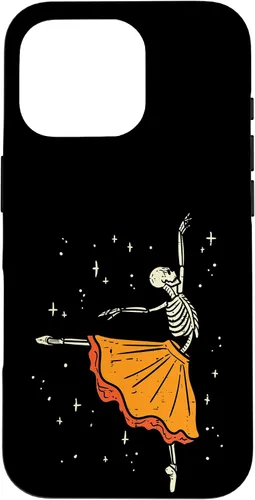 Vista 19 de Funda para iPhone 13 Pro Dancing Skeleton Ballerina Ballet Dance Halloween Girl Women Case