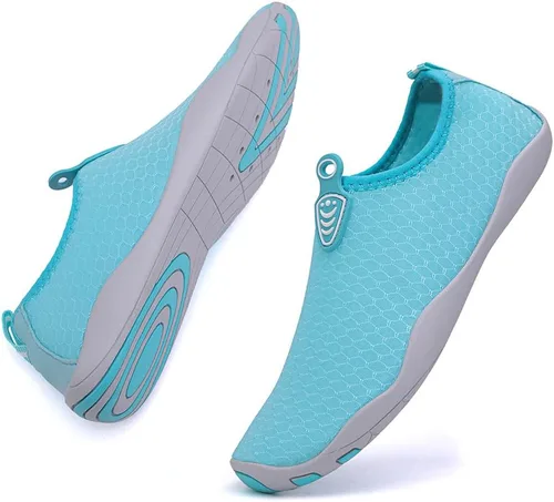 Vista 3 de Vsufim Quick-Dry Water Sports Barefoot Shoes Aqua Socks for Swim Beach Pool Surf Yoga for Women Men
