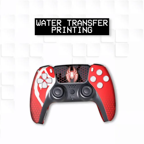 Vista 3 de Spiider-Man Morales Custom PS-5 Controller Wireless compatible with Play-Station 5 Console by BCB Controllers Proudly Customized in USA with