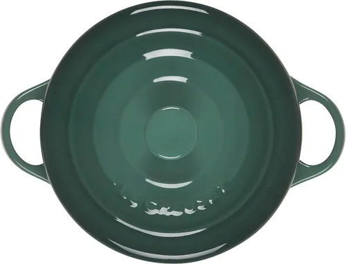 Vista 3 de Le Creuset Gres Mini Redondo Cocotte, 14 onzas., Artichaut