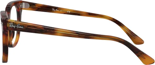 Vista 4 de Ray-Ban RX5377f Meteor Low Bridge Fit Square Prescription Eyeglass Frames