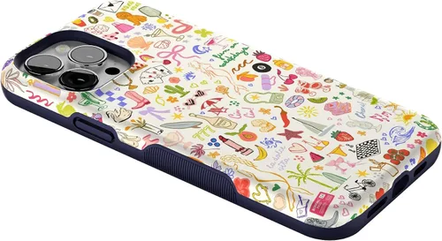 Vista 7 de Casely Funda para iPhone 13 Pro Max Todas las cosas divertidas Diversión en días laborables Compatible con MagSafe Diseño protector audaz
