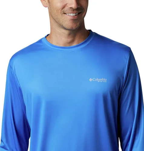 Vista 4 de Columbia PFG Terminal Tackle Country - Camisa de manga larga triangular para hombre