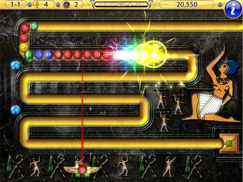 Vista 9 de Luxor Amun Rising HD Online Game Code
