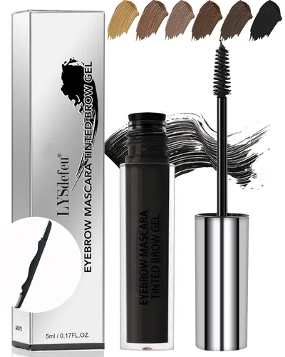 Vista 10 de Gel para cejas impermeable teñido, maquillaje líquido de larga duración a prueba de manchas, pegamento teñido para cejas, relleno para cejas
