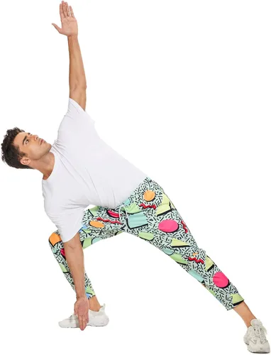 Vista 5 de Pantalones deportivos retro de los años 80 y 90 para hombres y mujeres, pantalones de entrenamiento vintage, pantalones deportivos, trajes