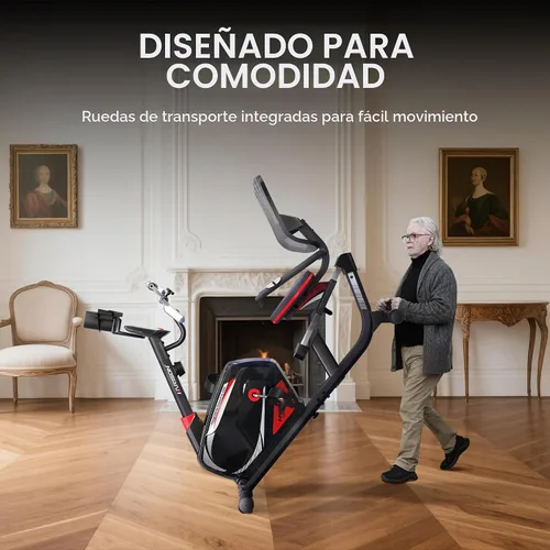 Vista 5 de HARISON Recumbent Exercise Bike for Seniors, 16 Levels, Quiet, 400 lb Capacity Obsidiana