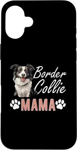 Vista 22 de iPhone 16 Border Collie Dog - Border Collie Mama Case