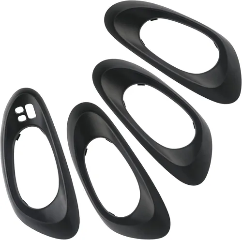 Vista 5 de APPERFiT Cubierta de Moldura de Bisel para Manija de Puerta Interior (4 piezas) Compatible con Chevy Trailblazer 2002-2009 Reemplaza 15214501