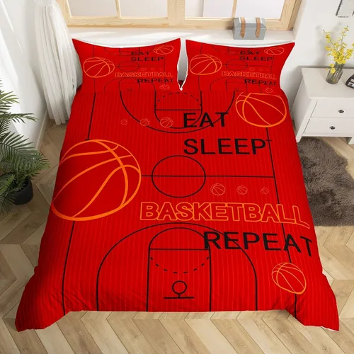 Vista 33 de jejeloiu Juego de ropa de cama de fútbol para niños, tamaño individual, juego de funda de edredón de fútbol para niños y niñas, funda de edredón