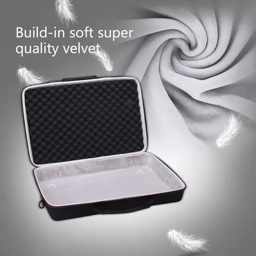 Vista 3 de LTGEM - Funda compatible con AKAI Professional MPC Live II/Live Drum Machine con bolsa para accesorios y correa para el hombro