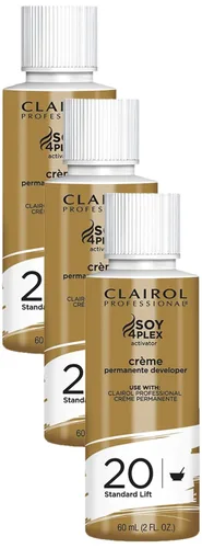 Vista 9 de Clairol Professional Crème Permanente 20 Volume Hair Developers For Coloring, Lightening & Lifting with Deep Conditioning Formula Packaging May