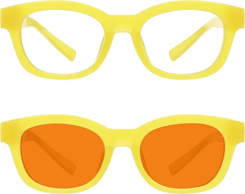 Vista 189 de Eyekepper Gafas de luz azul para hombre y mujer, paquete de 6 lentes Pilot Paquete de 6 color mezclado