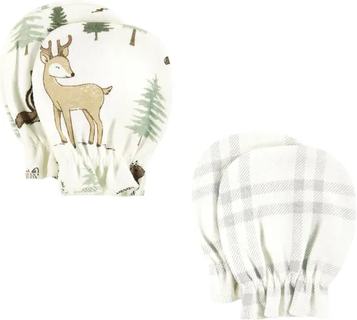 Vista 3 de Hudson Baby Manoplas unisex de algodón para bebé
