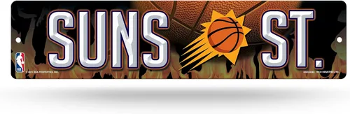 Vista 30 de Rico Industries NBA. Señal plástica para calle