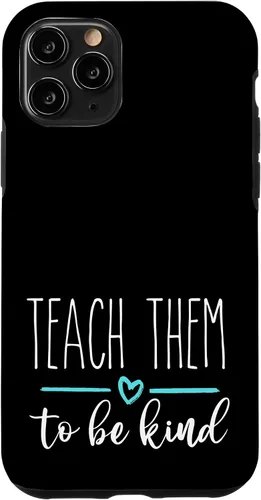 Vista 29 de Rae Inspired Dunn Teach Them to be Kind Teacher Appreciation Case for iPhone 17