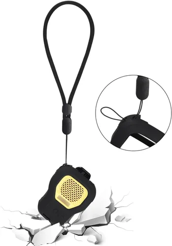 Vista 5 de Funda protectora de silicona compatible con altavoz Bluetooth portátil DEWALT (negro)