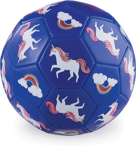 Vista 10 de Crocodile Creek Balón de fútbol – Pelota de goma inflable para niños a partir de 4 años – para deportes de interior y exterior – sin PVC