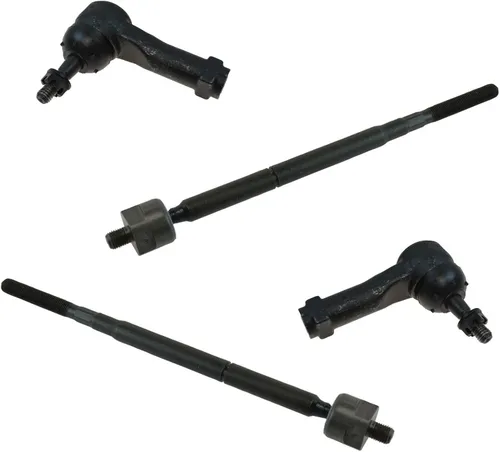 Vista 14 de TRQ Juego de varillas de acoplamiento delanteras interiores y exteriores, 4 piezas, compatible con Kia Soul 2014-2019 15-19 Soul EV