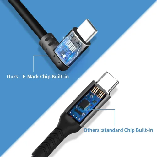 Vista 3 de VeeR Link Cable 10FT Compatible with MetaOculus Quest 2 Accessories, USB C Cable Quest 2 Link Cable Compatible with PCSteam VR, High Speed Data